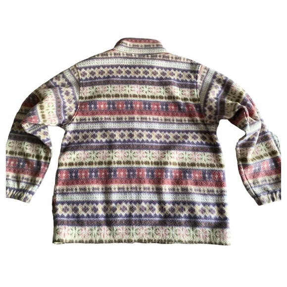 Alfred Dunner - Pink & Purple Striped Fleece Zip Up Jacket ~ Small Petite - Picture 12 of 15